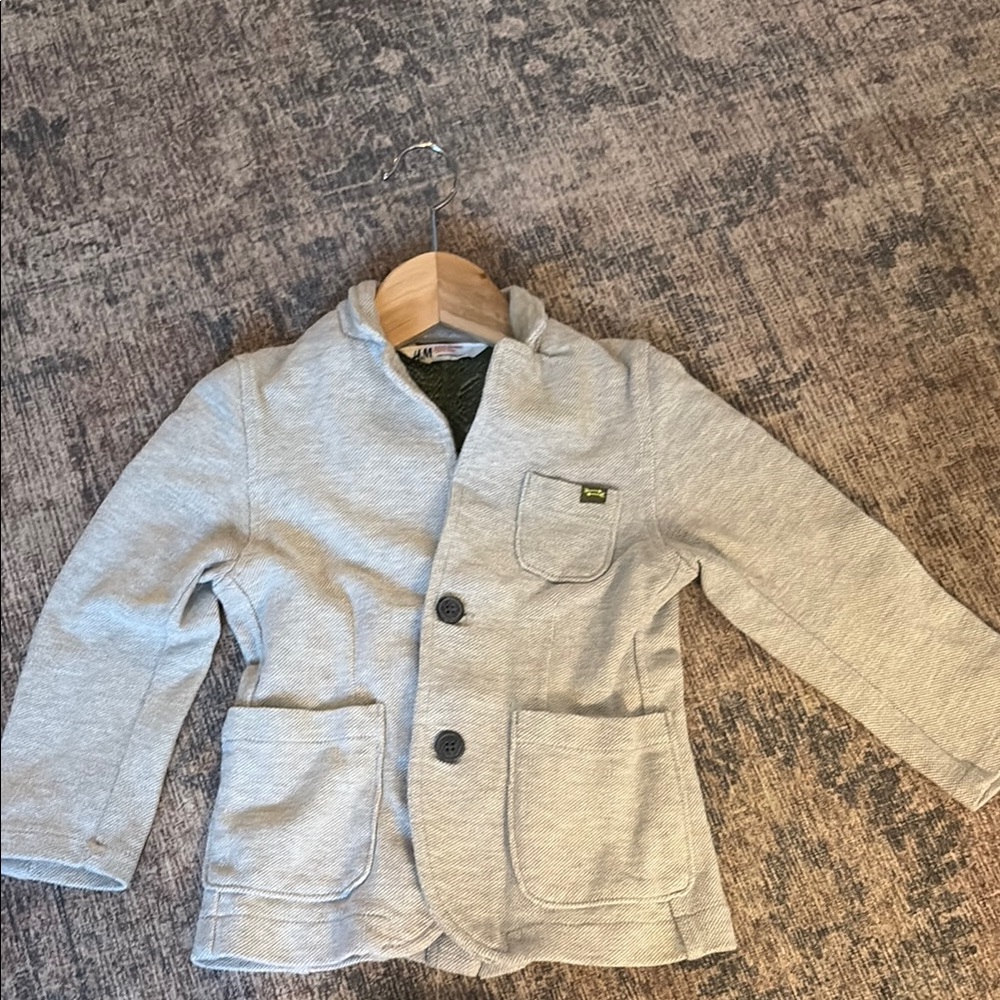 H&M Light Gray Kids Blazer